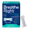 Breathe Right Nasal Strips Extra Strength – Clear & Sensitive-Skin (26 Count)