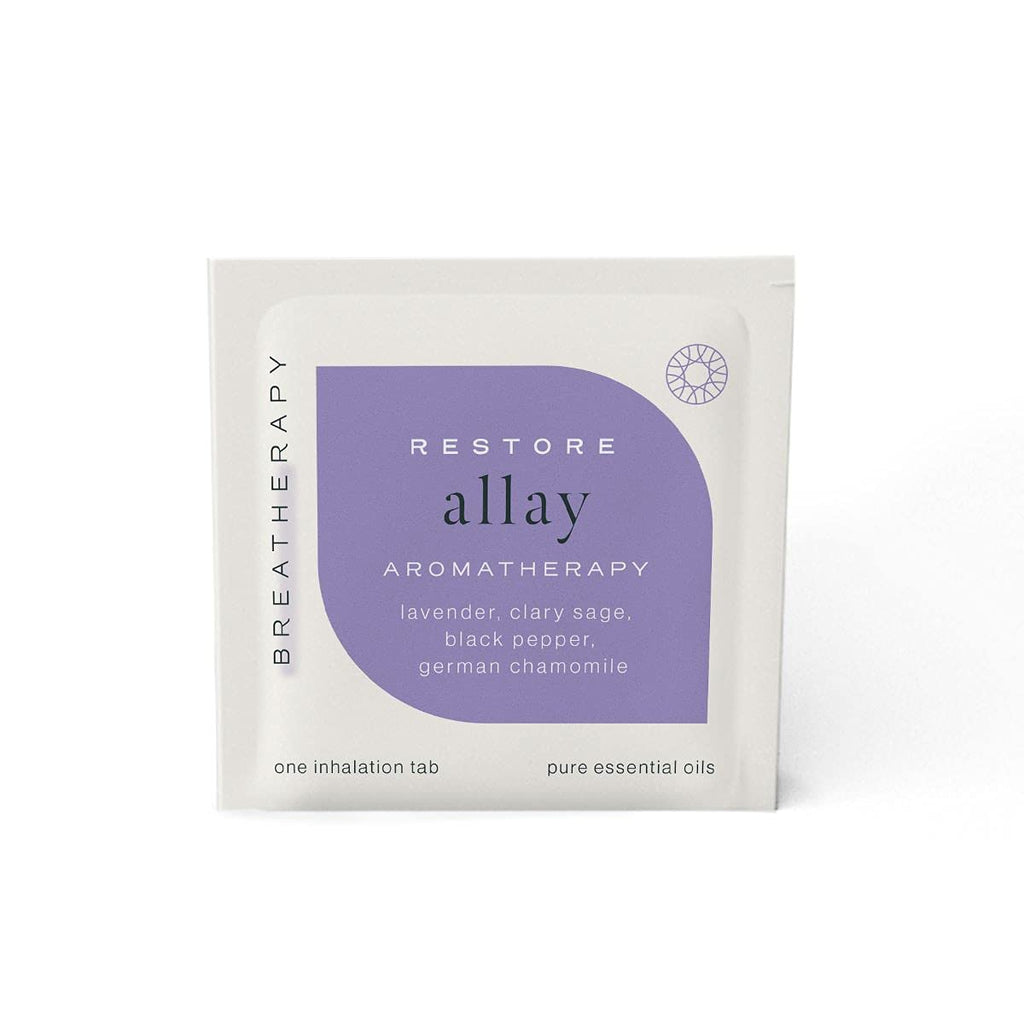 Breatherapy Aromatherapy Allay Patches – Lavender & German Chamomile, 8-Pack