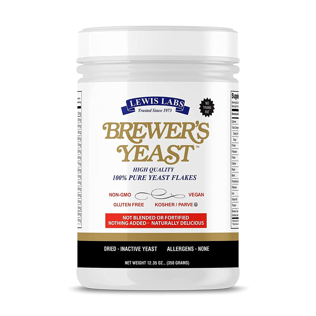 Brewer's Yeast Flakes for Lactation – Unsweetened, Gluten Free, Kosher | 1 Pack