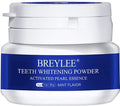 BREYLEE Teeth Whitening Powder – Pearl Essence Brightening Powder (1.05 oz) – Natural Teeth Whitener, Removes Coffee, Wine & Smoke Stains