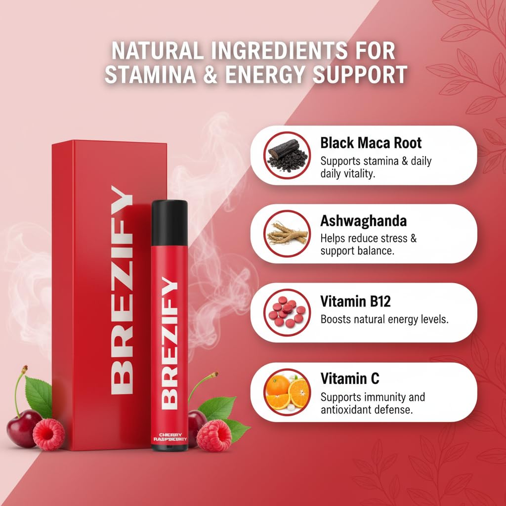 Brezify Zen Harmony Set 3-Pack – Cherry Raspberry, Menthol & Spearmint