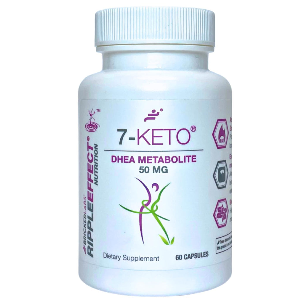 Bricker Labs 7-Keto DHEA Metabolite 50 mg – Metabolic Support & Energy Balance, 60 Capsules