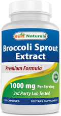 Best Naturals Broccoli Sprouts Extract 1000 mg - 120 Count