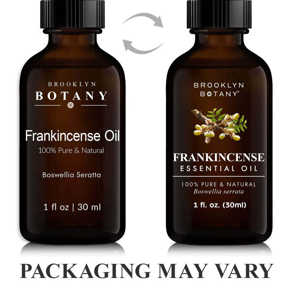 Brooklyn Botany Frankincense Essential Oil – 100% Pure & Natural, Premium Grade, 1 oz