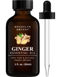 Brooklyn Botany Ginger Essential Oil – 100% Pure & Natural, Premium Grade, 1 Fl Oz