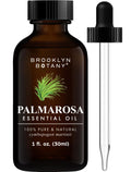 Brooklyn Botany Palmarosa Essential Oil - 100% Pure & Natural, Premium Grade - 1 Fl Oz