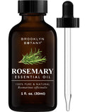 Brooklyn Botany Rosemary Essential Oil - 100% Pure, Premium Grade, 1 Fl Oz