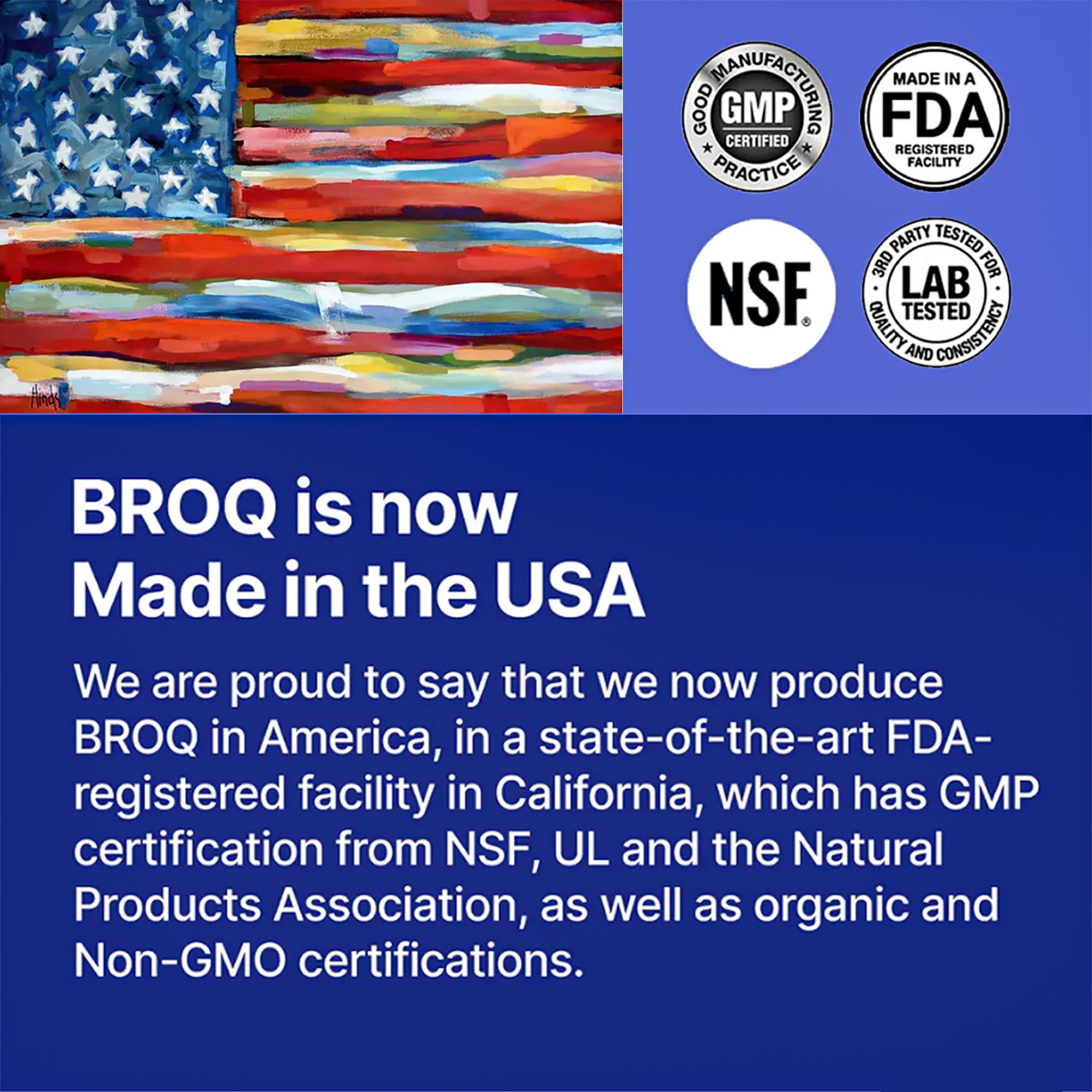 BROQ 2X Sulforaphane for Inflammation, Immunity & Detox | NRF2 Longevity & Cellular Defense – 3rd-Party Tested