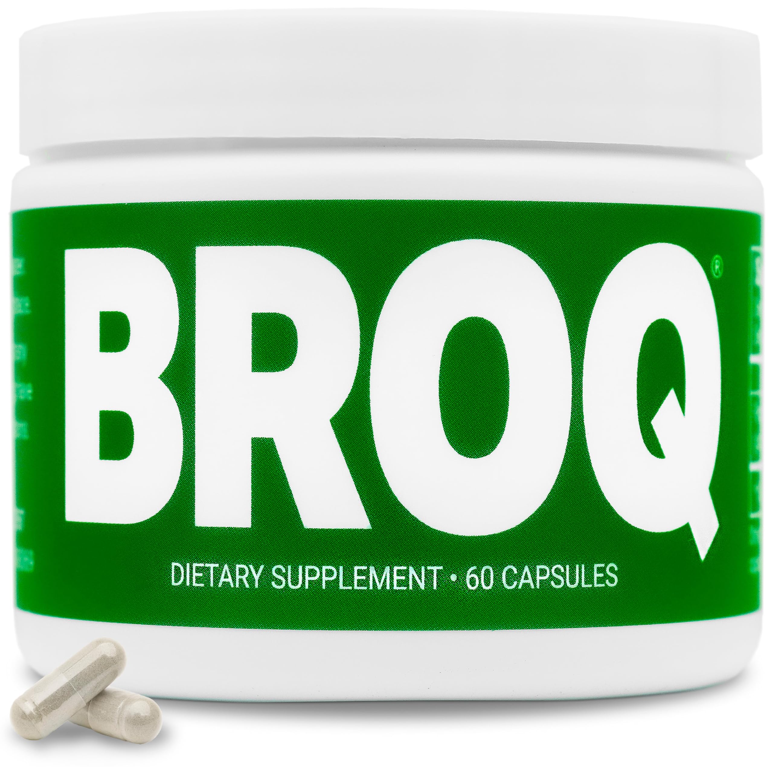 BROQ 2X Sulforaphane for Inflammation, Immunity & Detox | NRF2 Longevity & Cellular Defense – 3rd-Party Tested