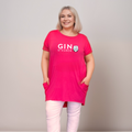GIN O'CLOCK LONG POCKET T-SHIRT