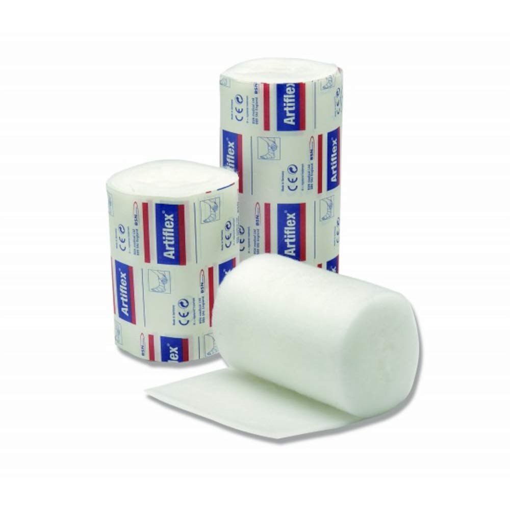 BSN Medical Jobst 0904600 Artiflex Non-Woven Padding Bandage – 3.9" W x 3.3 yd L, Pack of 30