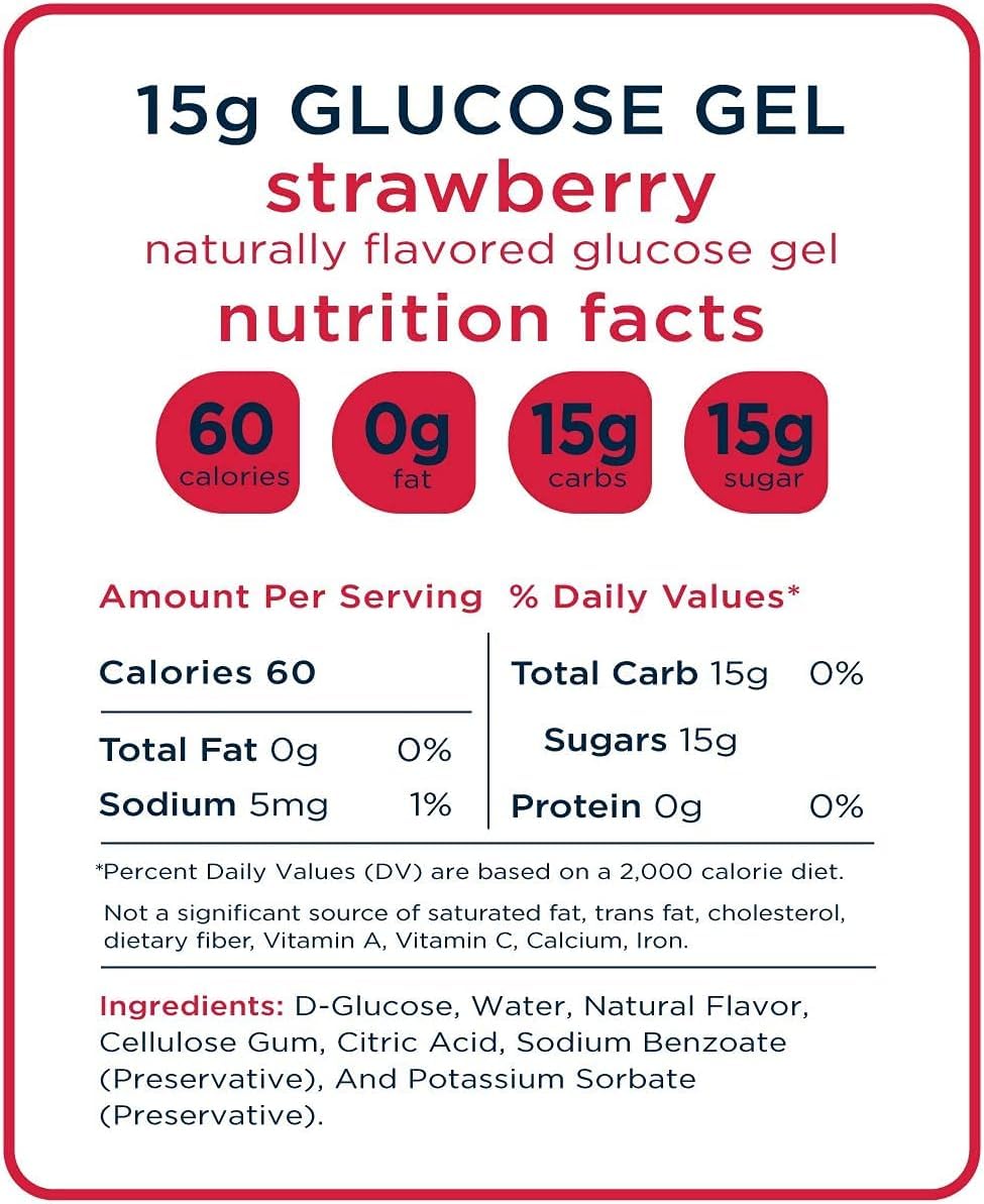 BSVI Transcend 15g Glucose Gel – Orange & Strawberry Assortment (40) | On-The-Go Fuel