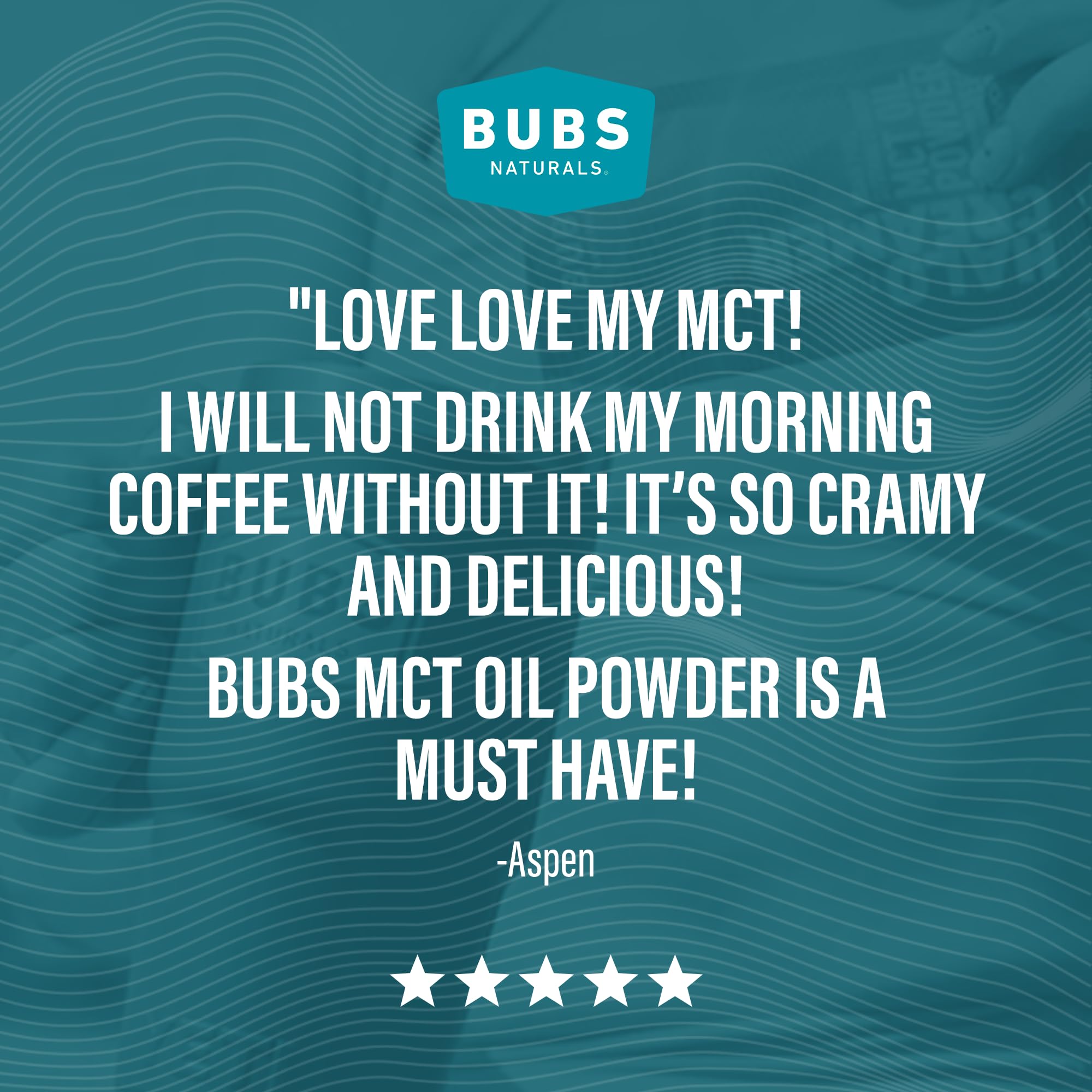 BUBS Naturals MCT Oil Powder Packets | Keto, Vegan & Paleo Friendly | 14 Travel Packets