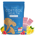 Bunkell Cortisol Powdered Drink Mix – Magnesium Glycinate, L-Theanine, Ashwagandha, Vitamin D3 (Raspberry Lemonade) 30 Ct
