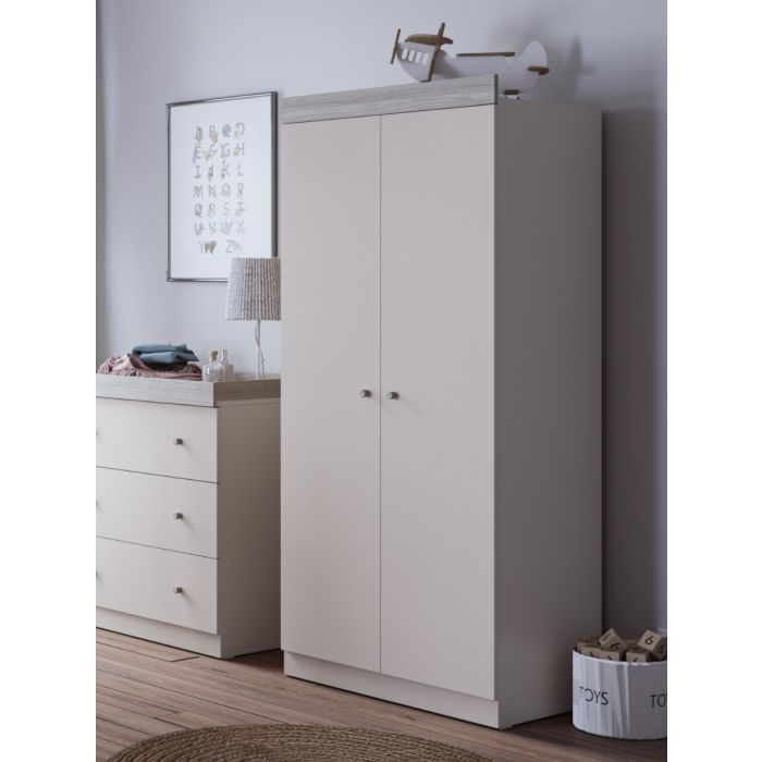 Little Acorns Burlington Dresser - Cashmere & Grey Ash