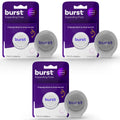Burst Expanding Dental Floss – Mint Eucalyptus, 120 Yards (Vegan, Paraben Free)