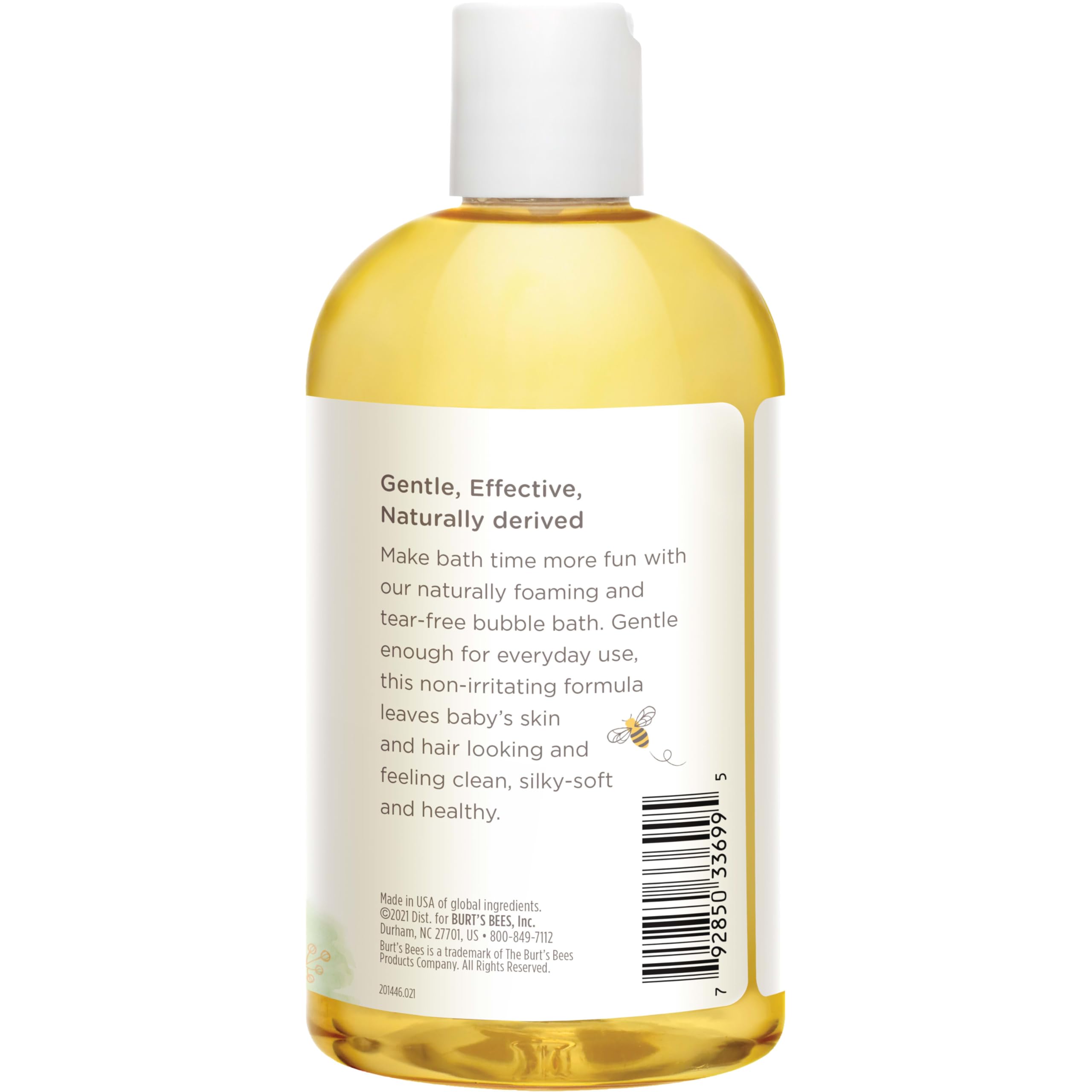 Burt’s Bees Baby Bubble Bath, Tear Free Baby Wash – 12 Fluid Ounces