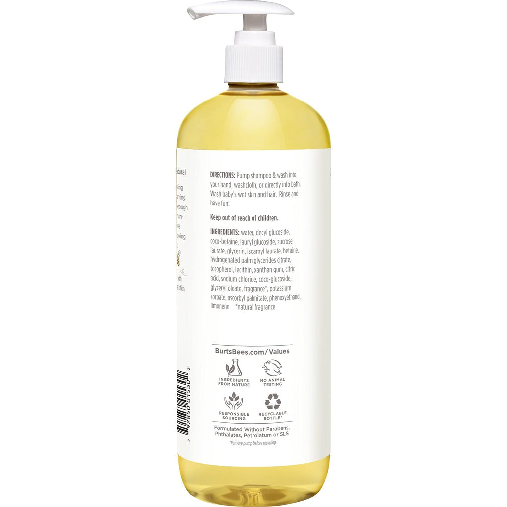 Burt's Bees Baby Shampoo & Wash Calming – 21 Ounces (Pack of 3)