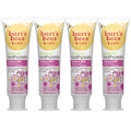 Burt's Bees Kids Toothpaste Bubble Bee Fluoride Free 4.7 oz Pack of 4 - Natural Flavor