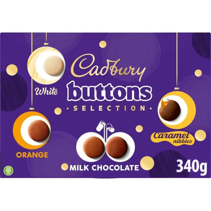 7 x Cadbury Button Box  - 340GM