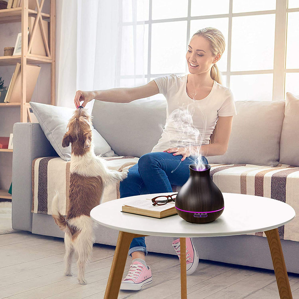 BZseed Aromatherapy Diffuser 550ml – Ultrasonic Humidifier with Auto-Off