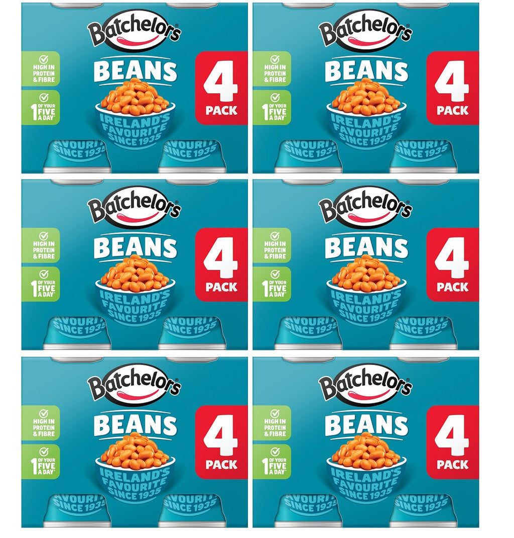 6 x Batchelors Beans 4 X 420G