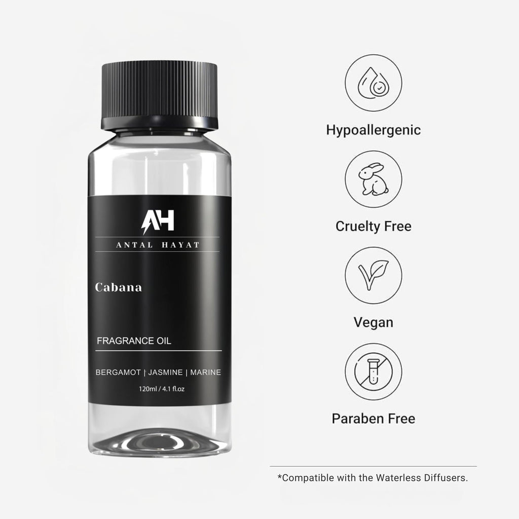 Hotel Scents Cabana Diffuser Oil – Ritz Carlton Inspired, 120mL