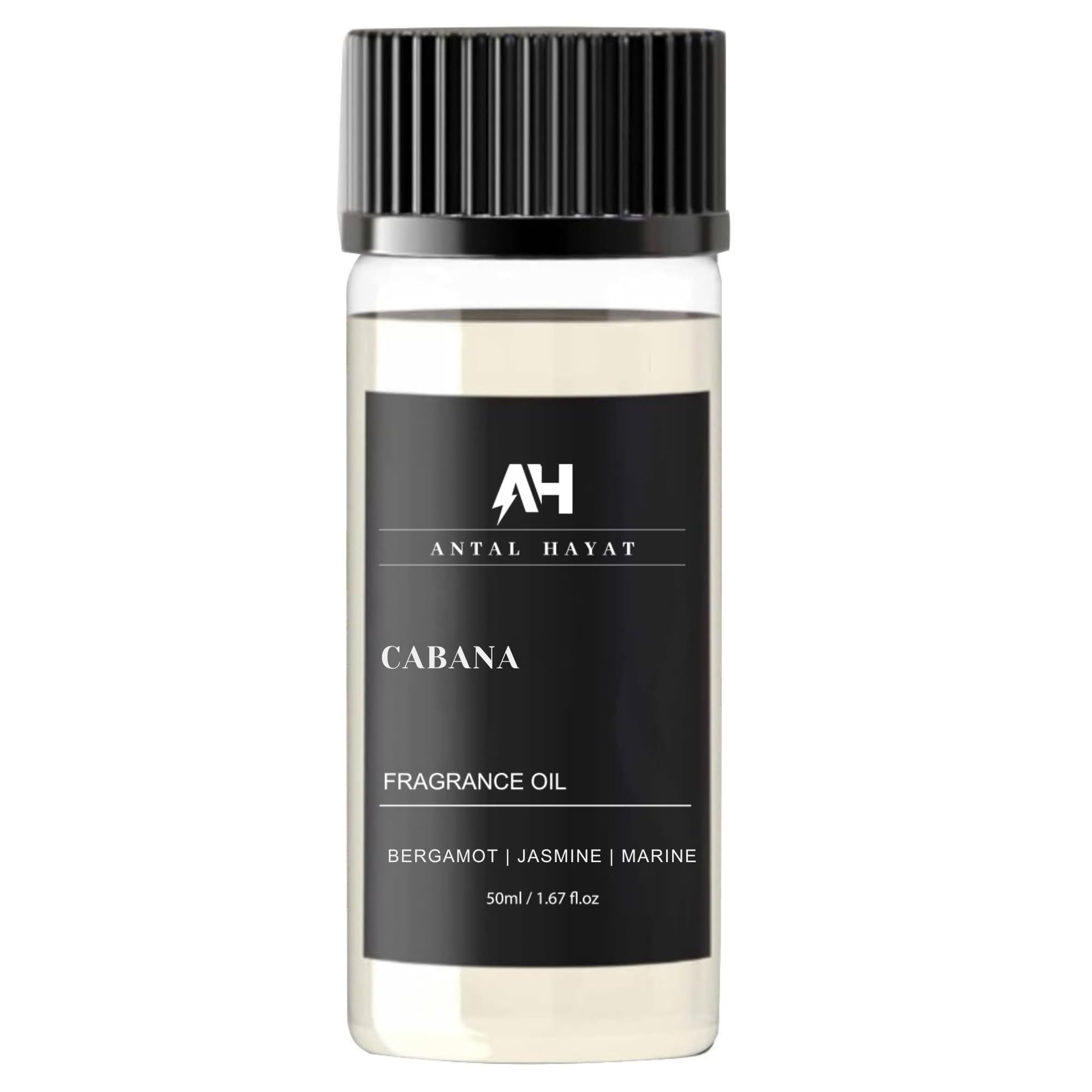 Cabana Diffuser Oil 50mL - Ritz-Carlton Inspired Luxury Aromatherapy | Lemon, Bergamot, Jasmine, Amber & Musk