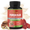 Cadane Forskolin 5-in-1 Capsules – Turmeric, Arjuna, Garcinia, Green Tea | 150 Caps