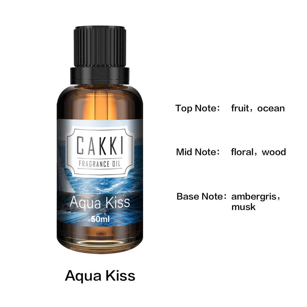 CAKKI Scent-Aqua Kiss Essential Oils for Diffusers 50ml – Candle & Soap Making