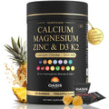 Calcium 1200 mg Gummies with Vitamin D3 & K2 – Sugar-Free, Vegan