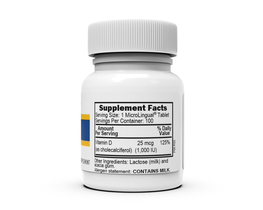 Superior Source Vitamin D3 1000 IU – Sublingual Tablets for Immune & Bone Health