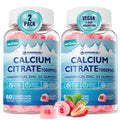 Nextdia Calcium Citrate 1000mg Gummies — Vegan, Sugar-Free, 2:1 Ca:Mg + D3