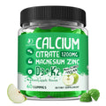 Calcium Citrate 1200 mg Gummies with Vitamin D3 – Vegan Bone & Teeth Support