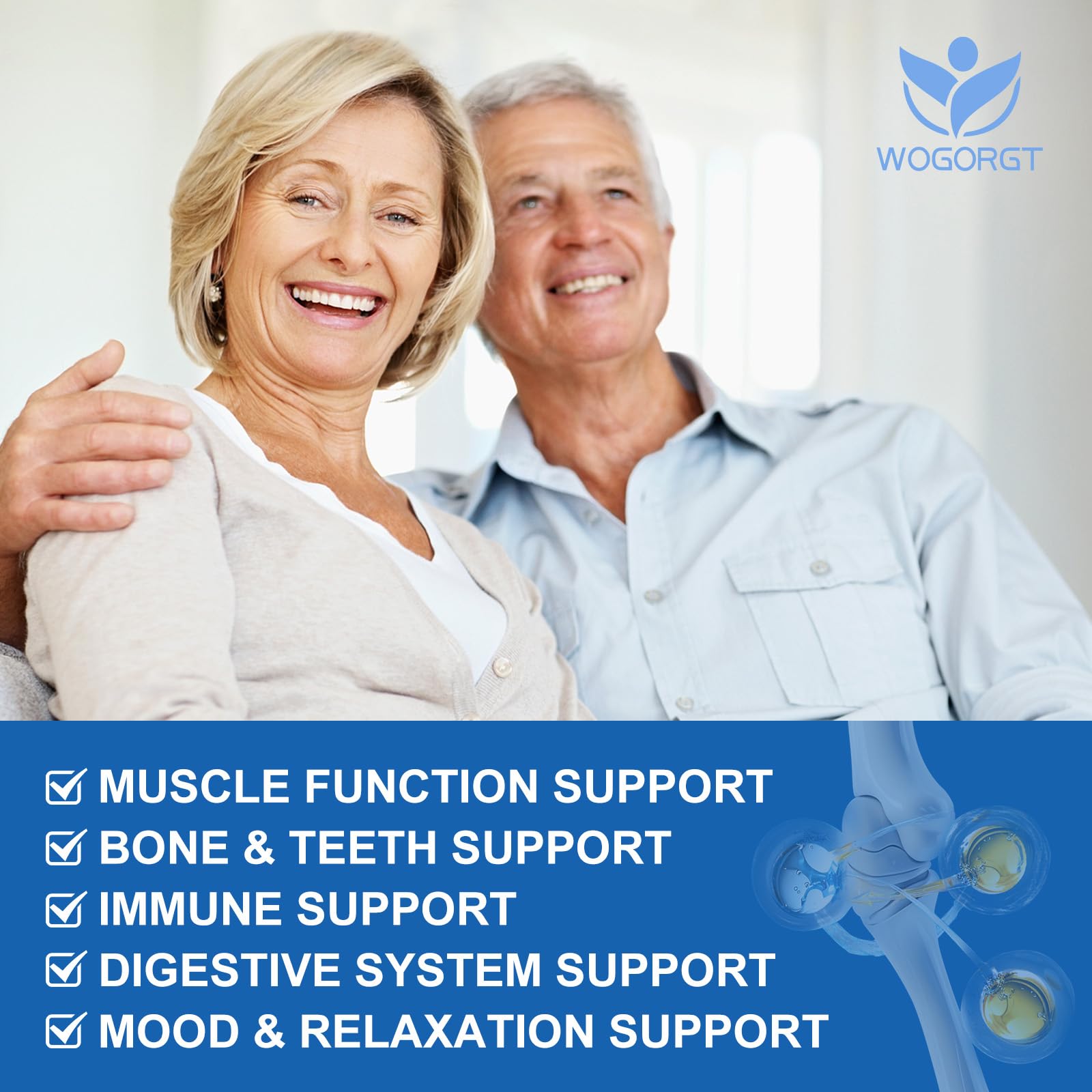 Calcium Citrate 1200mg with Vitamin D3 | Vegan Calcium Magnesium Zinc for Bone & Immune Support – 120 Tablets