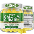 Calcium Citrate Gummies 1200mg with Vitamin D3 & K2 – Mango, 120 Count, Sugar Free