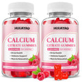 Calcium Citrate Gummies 1200mg – Chewable Calcium for Bone, Muscle & Immune Support | Raspberry Flavor, 120 Count