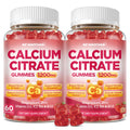 Calcium Citrate Gummies 1200mg with D3, K2 & Zinc – Strawberry (120 Count)