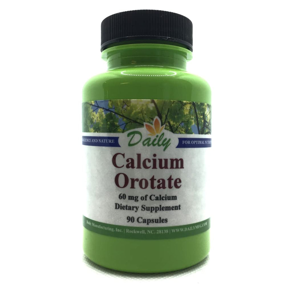 Calcium Orotate – High-Absorption Calcium Supplement with 60 mg Elemental Calcium