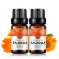 2-Pack Calendula Essential Oil - 100% Pure Organic Calendula Oil 10mL for Diffuser & Skin Care
