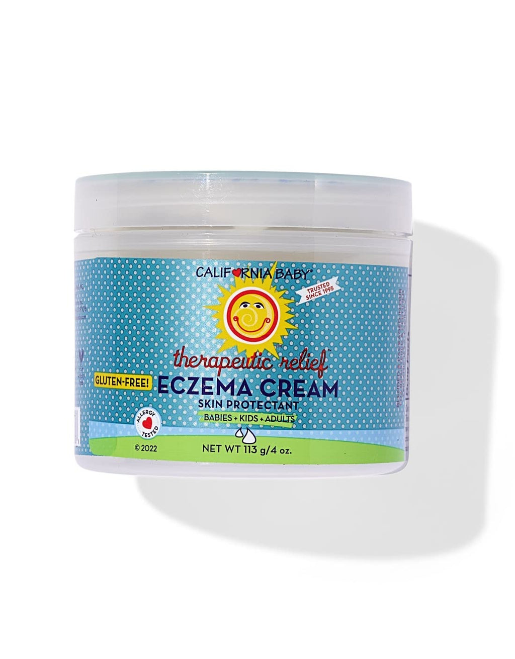 California Baby Eczema Cream | Steroid-Free Relief with Colloidal Oatmeal & Aloe Vera | 113 g / 4 oz