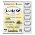 California Gold Nutrition LactoBif Probiotics – 100B CFU, 8 Strains, Sugar-Free, Vegetarian, 30 Capsules