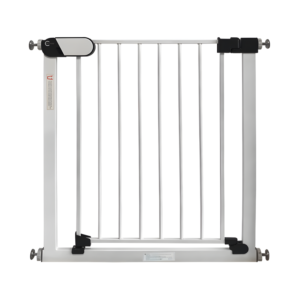 Callowesse Kemble Narrow Pressure Fit Baby & Pet Safety Gate 65-70cm x H76cm - White