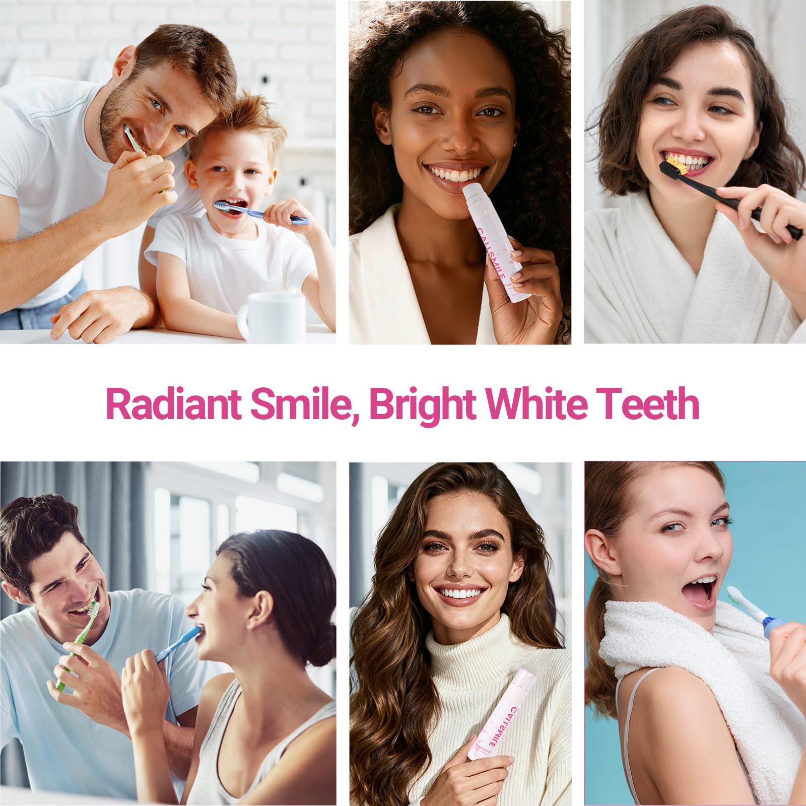CALLSMILE Teeth Whitening Gel – Professional Strength Hydrogen Peroxide, 2 oz