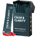 Calm & Clarity Raspberry Liquid Shot – Fast-Acting Calm (15-count)