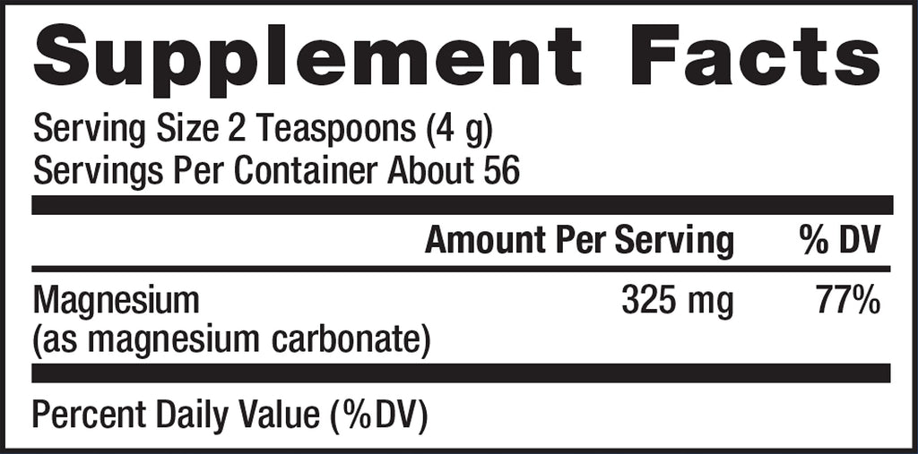 Natural Vitality CALM Magnesium Drink Mix – Lemon, 8 oz | Gluten Free, Vegan, Non-GMO