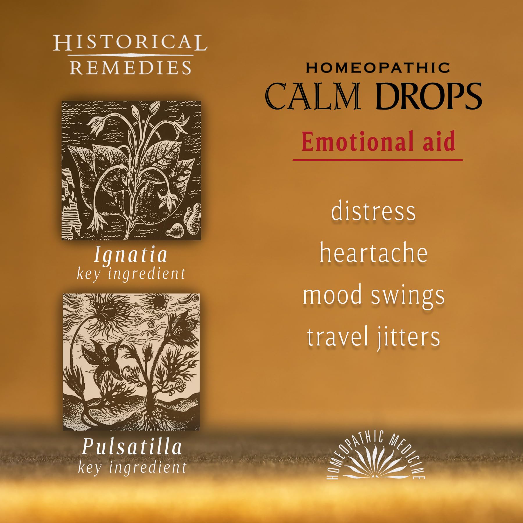 Calm Drops Homeopathic Lozenges – Vegan, Gluten-Free Vanilla Flavor