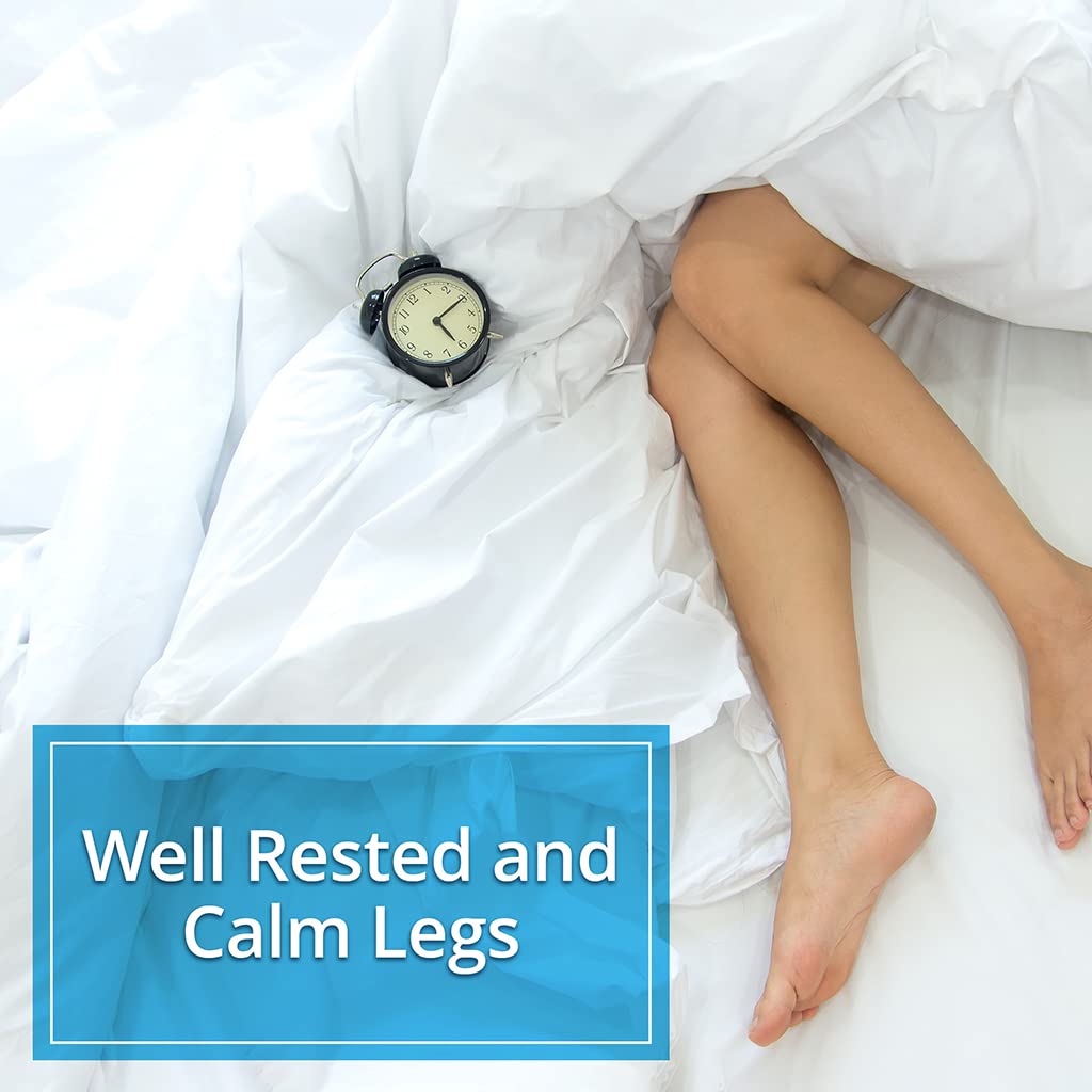 Calm Legs Natural for Natural Itching, Crawling, Tingling and Agitated Leg with Iron, Magnesium, and Valerian Root (60 Tablets)…
