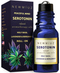 MIUZ Calming Roll On Essential Oil Blend – Anti-Stress Lavender, Bergamot & Holy Basil (10ml)
