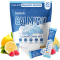 CalmTrio Magnesium Glycinate Powder – No Sugar, Cortisol Balance, Raspberry Lemon 20 Ct
